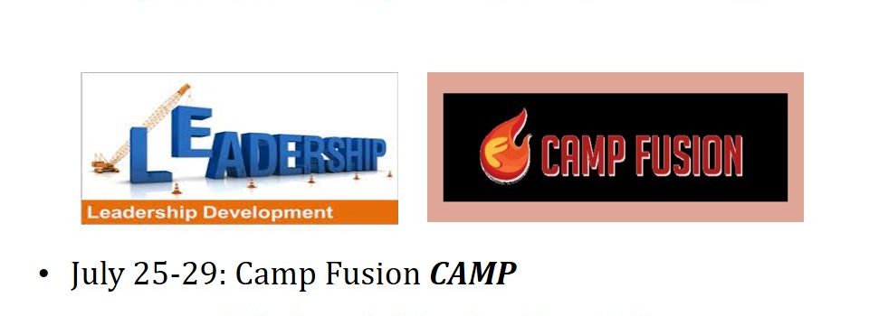 Camp Fusion July 2023
